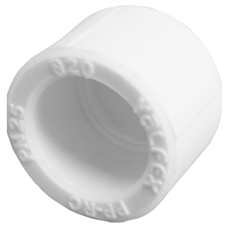 Муфта PP-R белая внутренняя пайка Дн 20 VALFEX 10113020 арт.1217328 вид Муфта ширина, мм 33 - фото