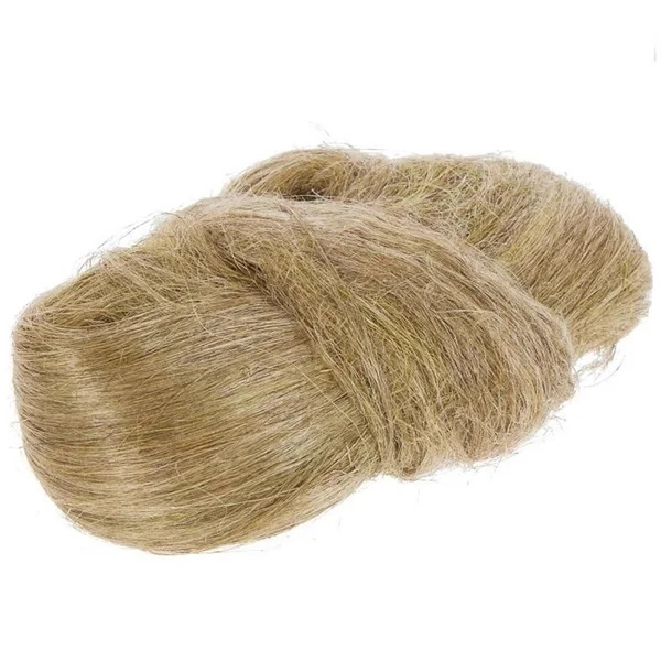Лен сантехнический коса в пакете 200г. UNIFLAX (светлый, чесаный) Импорт арт.1237444 тип Лен - фото