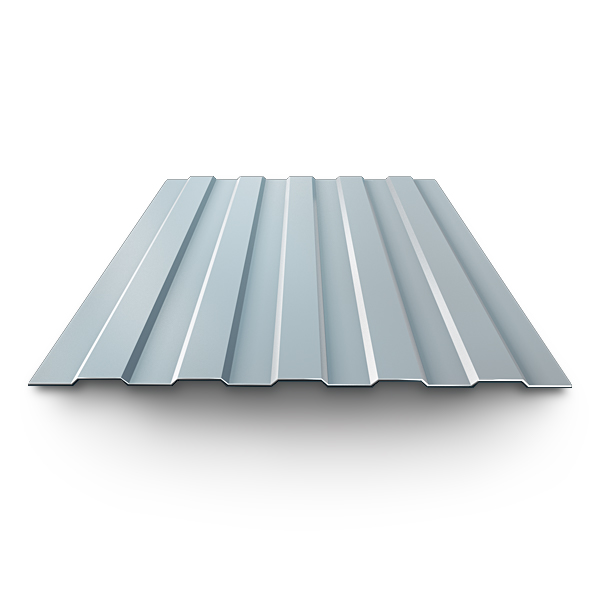 Профнастил оцинкованный, 0.5x1150x2000 мм, С8 - фото