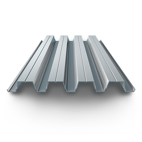 Профнастил оцинкованный, 0.8x750x6000 мм, Н75 - фото