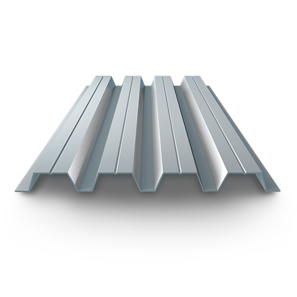 Профнастил оцинкованный, 0.8x845x6000 мм, Н60 - фото