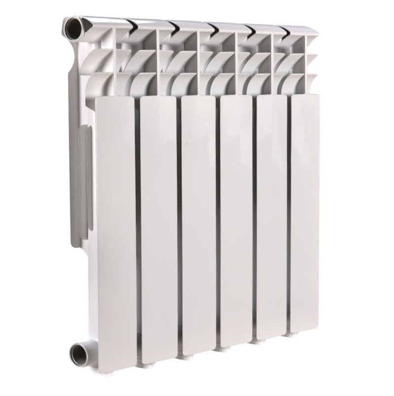 Радиатор алюминиевый THERMA Q1 500/80 6 секций 750 Вт арт.1223458 толщина,мм 80 ширина, мм 460 - фото